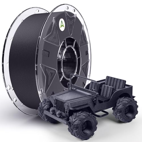 Creality Hyper PETG-CF Filament 1.75 mm, High Speed Carbon Filament (30-300 mm/s), Dimensional Accuracy +/- 0.02 mm, Com