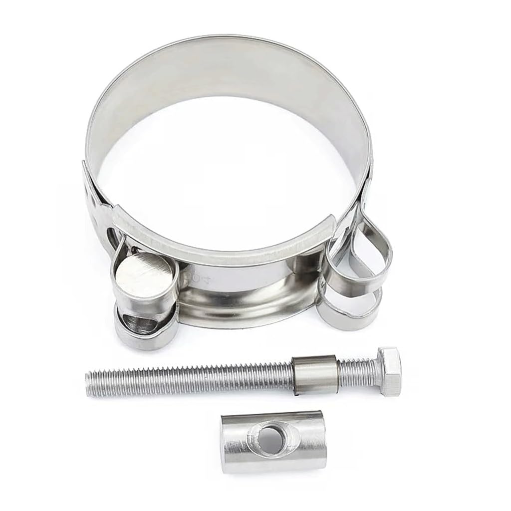 1pc Adjustable 304 Stainless Steel Hose Clamp - Versatile Water Pipe Clip(214-226mm)