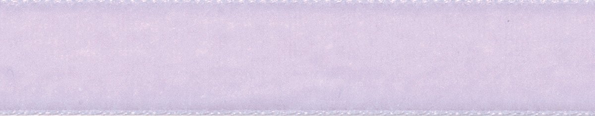 Berisfords Velvet Ribbon, Lilas Clair, 102 x 56 x 102 cm, 10.2 x 5.6 x 10.2 cm