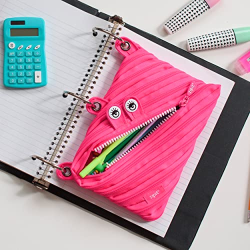 Image of ZIPIT Monster 3-Ring Pencil Case, Pink