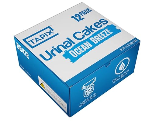 Tapix BB412 Urinal Cakes, Ocean Breeze Scent Urinal Deodorizing Block thumb #2