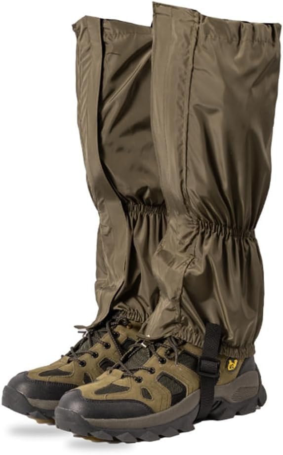 Polainas o botas de caña alta para proteger tobillos