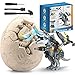 Eaglestone Dinsoaur Easter Eggs Toys for Kids, 163 PCS Building Blocks Set,Excavation Dino Egg for Easter Basket Stuffers/Fillers, Educational STEM Science Kit Toy for Boys and Girls 6 7 8 9 10
