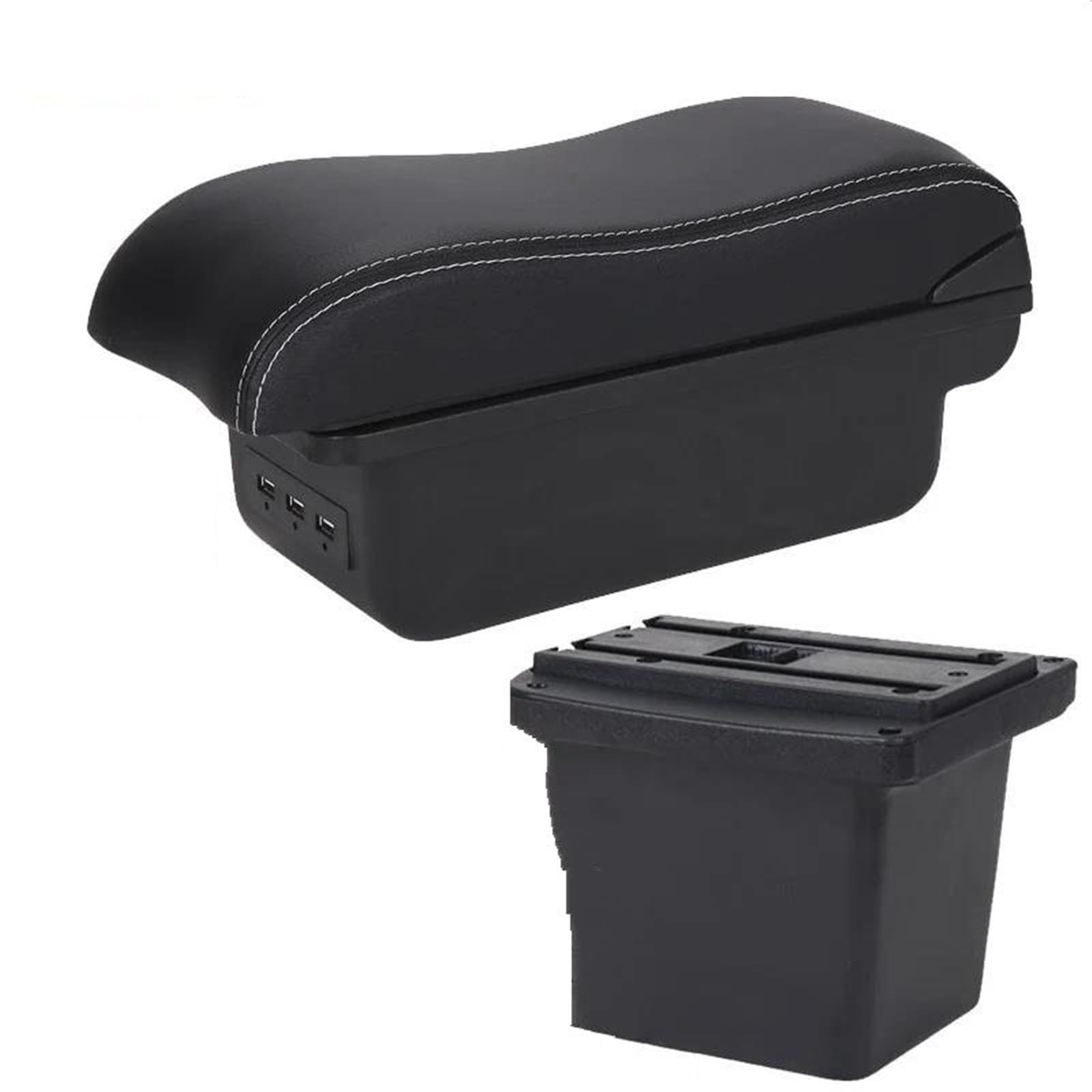 For Hyundai I30 For Elantra For Touring I30 FD I30cw 2007-2011 Car Centre Console Armrest Storage Compartment Parts(Type C)