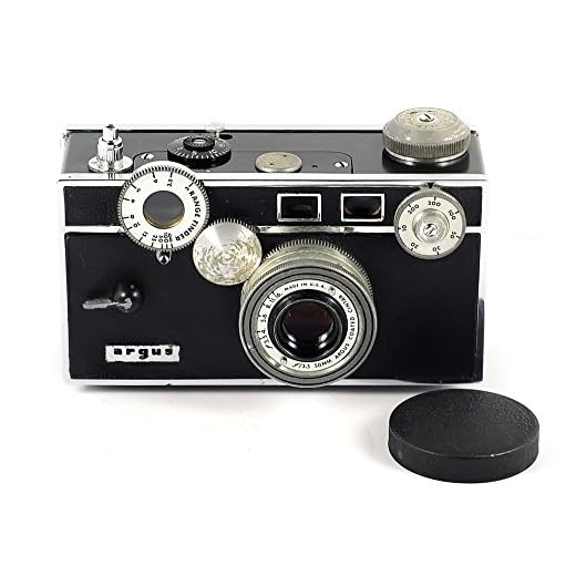 Argus C3 50mm Rangefinder Camera