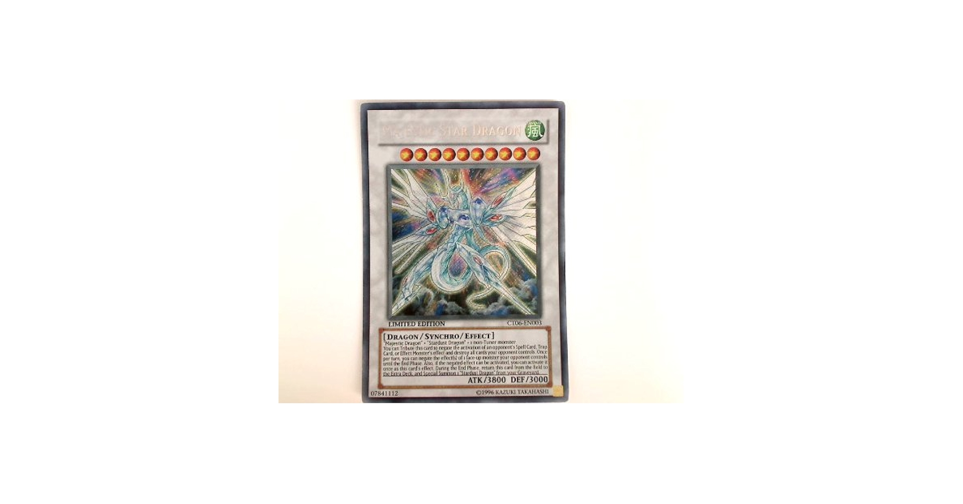 デュエルマスターズ doragon card rarity value MAJESTIC STAR DRAGON YU-GI-OH TCG GHOST RARE #SOVR-EN040
