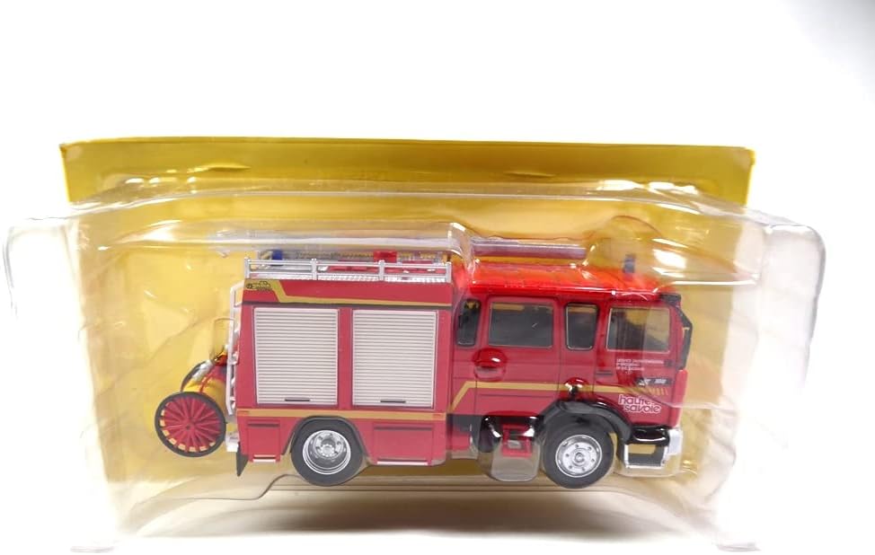 OPO 10 - Set of 3 1/43 fire trucks compatible with MAGIRUS DEUTZ + RENAULT VI S 180 + FORD F798 T / P01+P02+P09 - Image 4