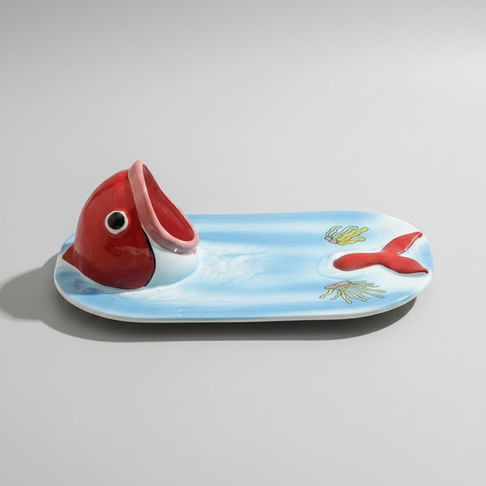 Plato con Forma Pes Infantil, style to 2, Rojo