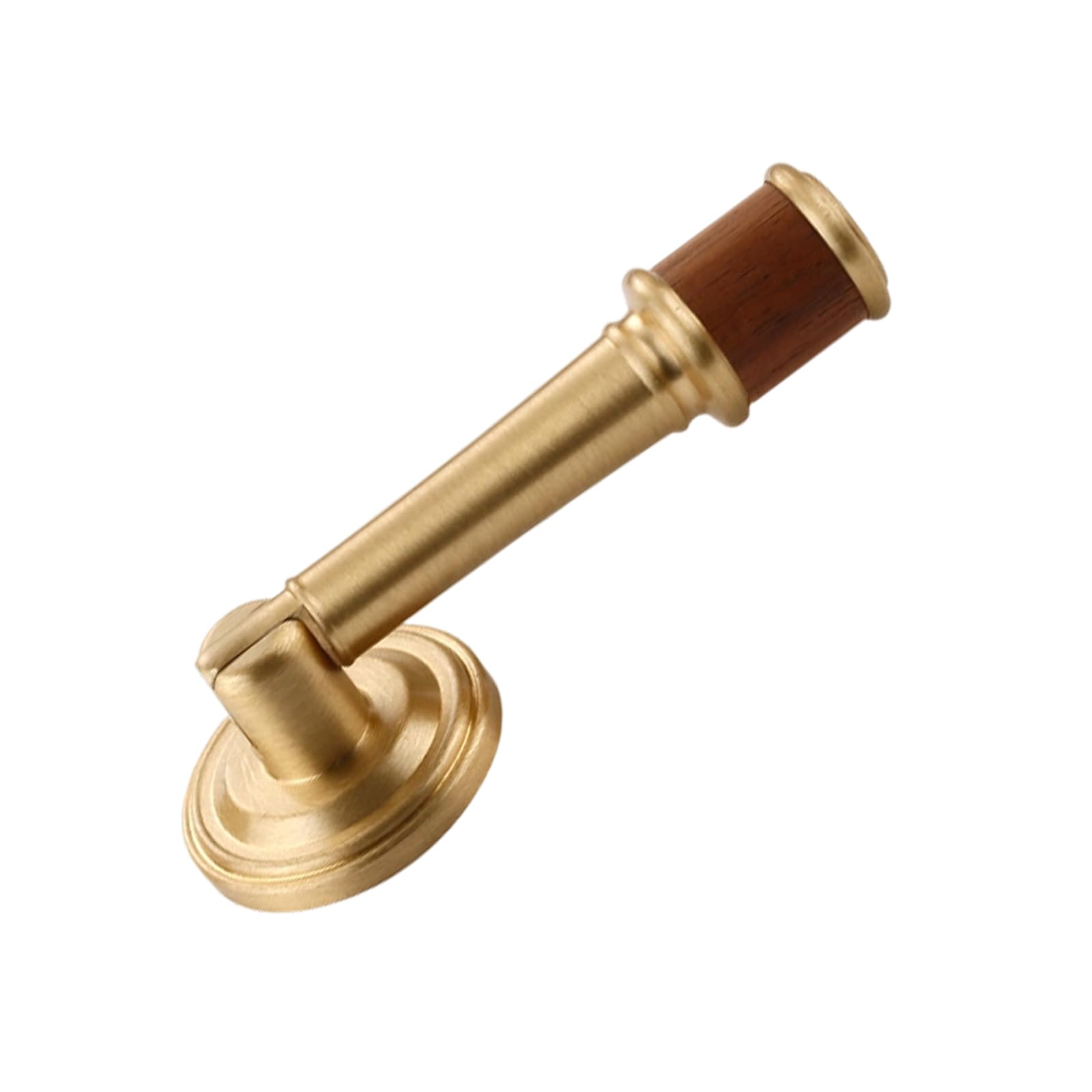 Nmflab C Walnuts And Brasses Drawer Handle For Wardrobe Dresser Upboard Knob Accessories Walnuts Wood Abinet With Brasses Accent Drawer Upboard Handle