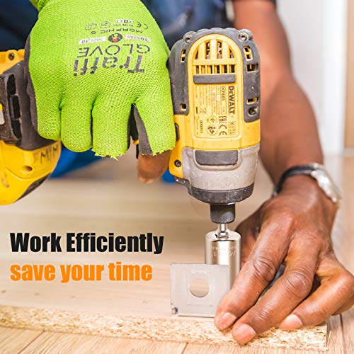 Universal Socket Tools Gifts for Men,KUSONKEY Professional 7mm-19mm Tool Sets with Power Drill Adapter,Best Christmas Gifts for Men, DIY Handyman, Father/Dad, Husband, Boyfriend, Him, Women