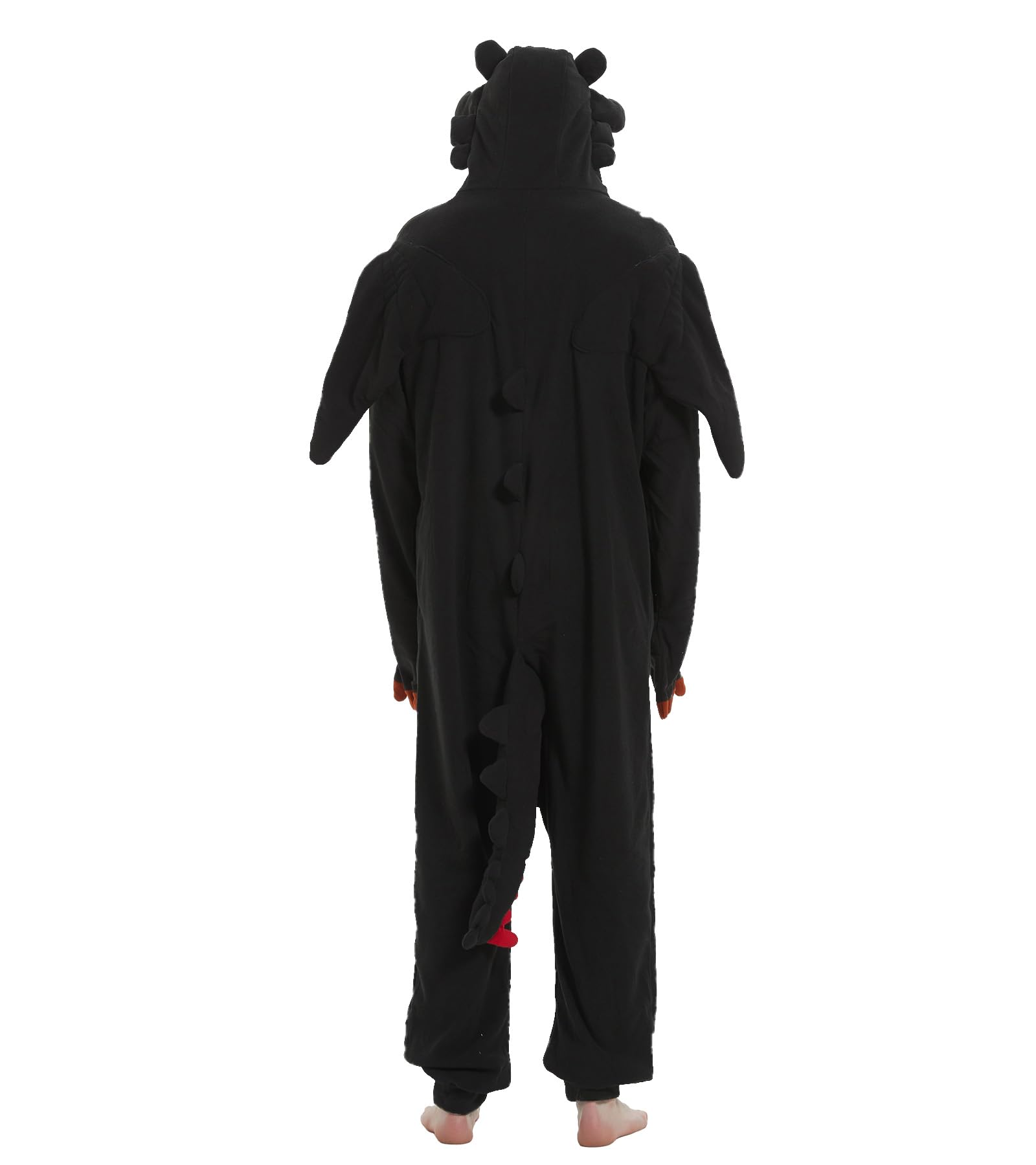Guturris Unisex Adultos Pijama de Dragón Onesie Animal Disfraz de Halloween Fiesta Cosplay Mono Anime Disfraz de Carnaval