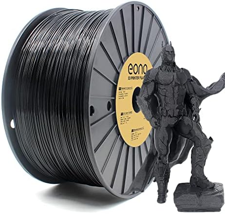 Amazon Brand - Eono Silk Shiny PLA 3D Printer Filament 1.75mm Silk Rainbow PLA Filament Shinning Surface with Multicolor. 1kg Spool,Accuracy 0.03mm.