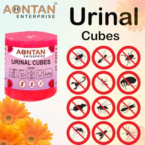 Image of AONTAN ENTERPRISE Urinal Cake Sanitary Cubes Sani Cube Urinal Cubes Napthalene Balls Air Freshener Deodorizer for Toilets, Bathroom & Washbasin (420 Gram Large Size) Pack of 6 Sets | 1Set=2 Piece