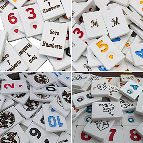 Set personalizado de Rummy de madera Antochia Crafts miniatura 6