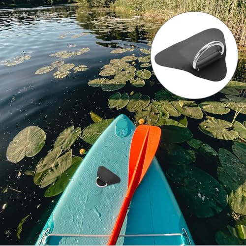 Bote inflable y kayak con parche con anilla en D Gatuida de PVC triangular para tabla de surf 5