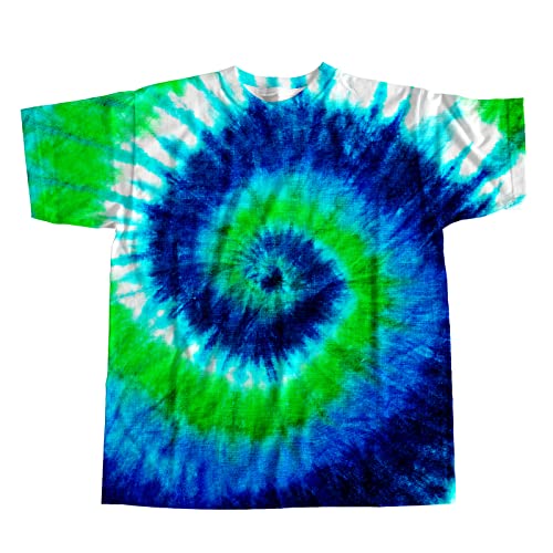 Image of Kids Tie Dye Shirt 6-18 Years Children Hippies Senior Tie-Dye Tee Tshirt for Boys' Girls'