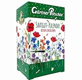 Adventskalender Saatgut Bienen und Blumen mit Blumen Samen Gärtner Gartenfreunde