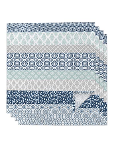 Set de Servilletas de Tela Boho 20x20 Pulgadas Pack x4 miniatura 1