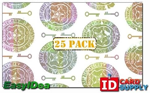Shield & Key ID Overlays - 25 Pack