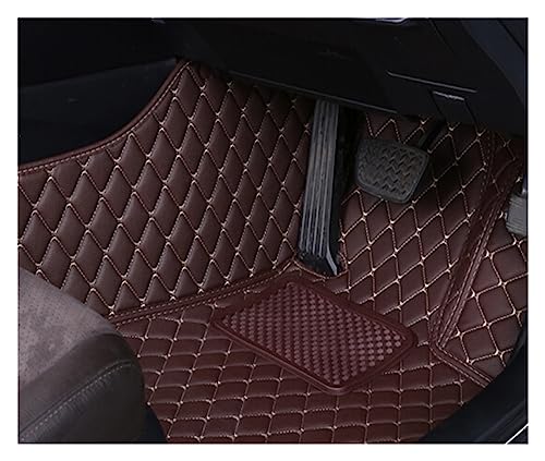 Tapis de sol voiture caoutchouc premium marron pour Coupé 2004-2006