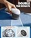 POPCHOSE Lint Remover, Bobble Remover for Clothes, Rechargeable Fabric Shaver, Electric Woolen Jumper Debobbler, Clothes Defuzzer for Sweater, Fuzz Remover for Knitwear, Sofa, Couch