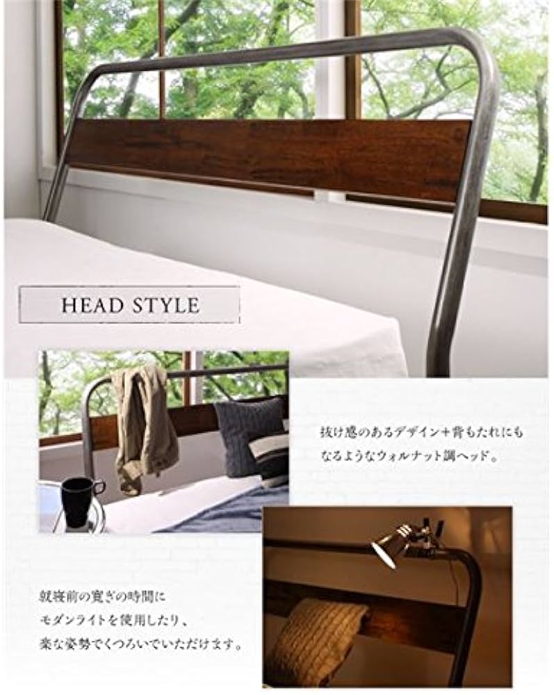 Amazon｜ベッド ダブル[Sidonia][フレームのみ]フレームカラー