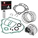Engine Rebuild Kit Piston & Rings Gasket Seal For KAWASAKI MULE 600 610 SX KAF400 13001-7013 13008-6063 11061-7028 11004-7017 11061-7041
