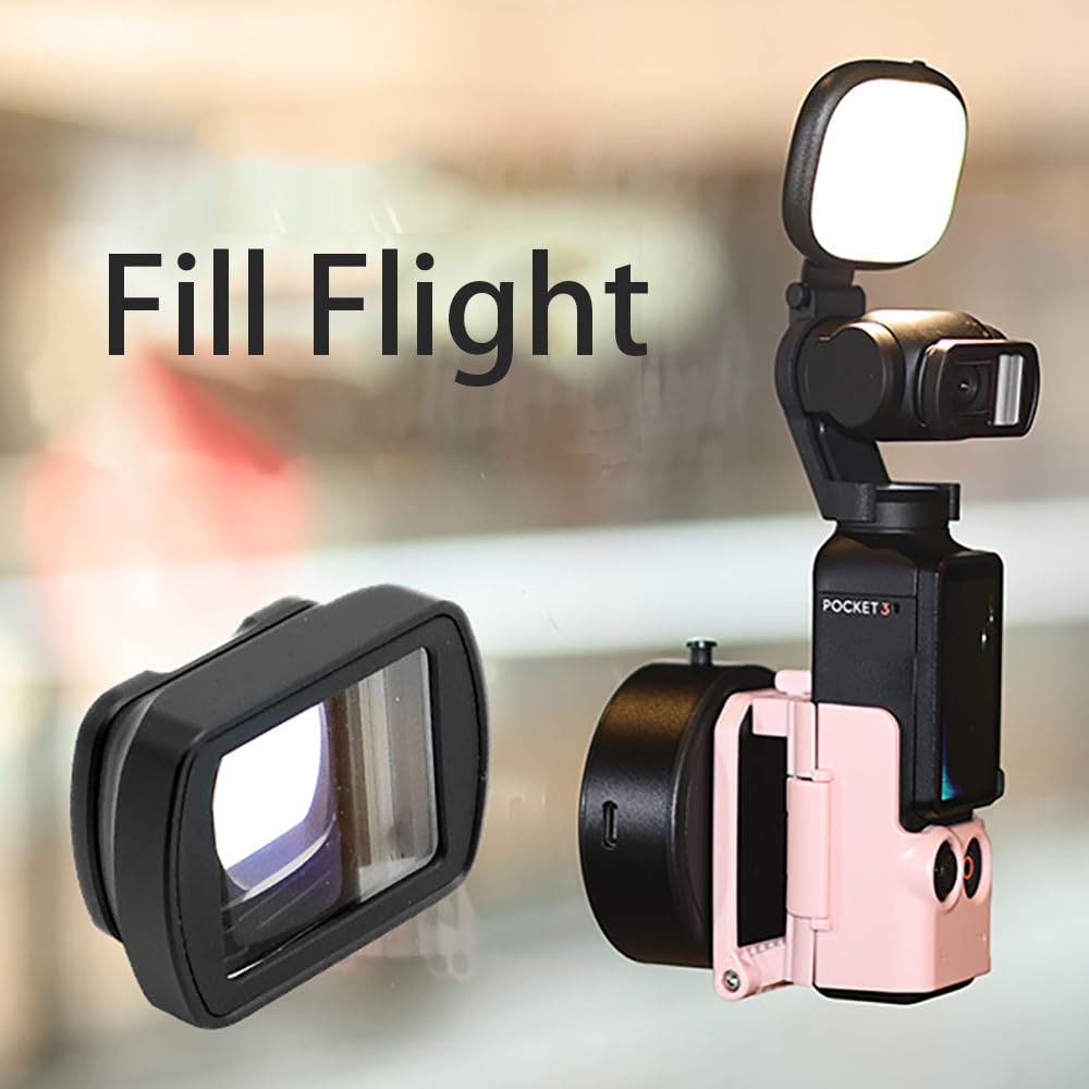 Amazon.co.jp: DJI Pocket 3アクセサリー用フィルライト 自動フォロー