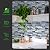LONGKING Self-Adhesive Kitchen Backsplash, Marble Look Decorative Tiles (10 Tiles)