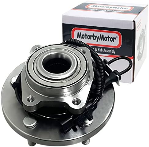 MotorbyMotor 513273 Front Wheel Bearing and Hub Assembly w/5 Lugs Fits for Chrysler Town & Country, Dodge Grand Caravan,Volkswagen Routan, Ram C/V, Hub Bearing (All Models,w/ABS)