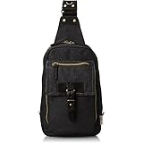 帆布工房(はんぷこうぼう) ボディバッグ [ボディバッグ メンズ レディース ワンショルダーバッグ ショルダーバッグ B5 帆布] 3X94 ブラック