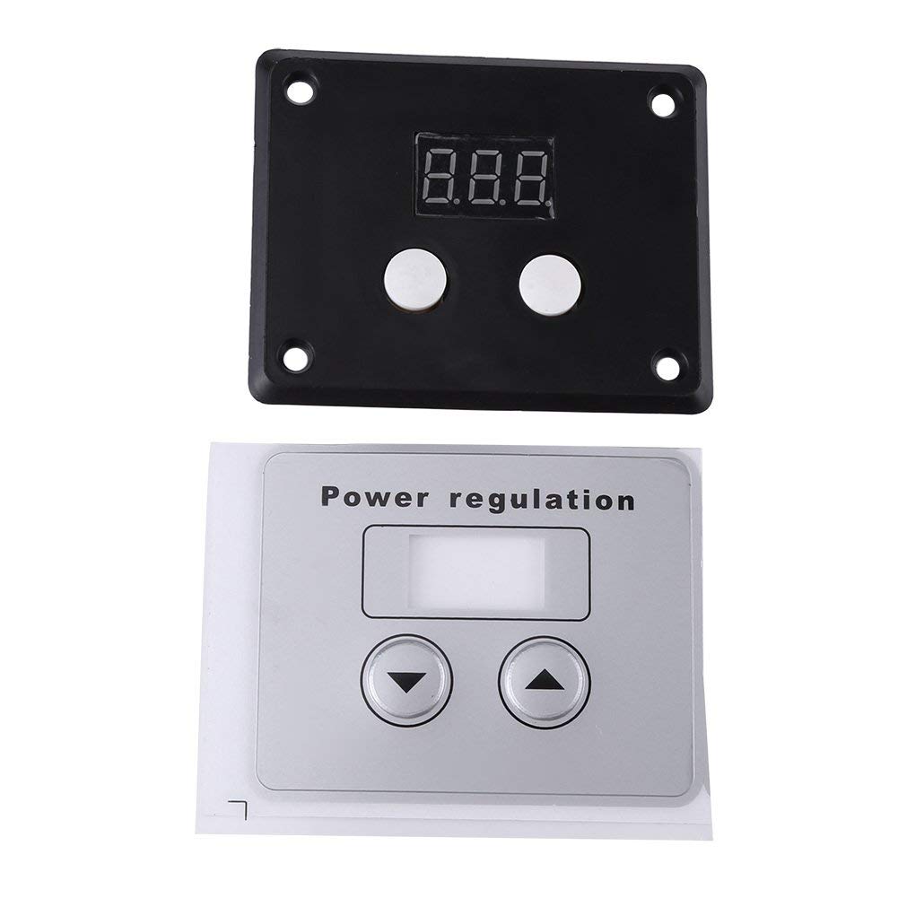 Regolatore Tensione SCR 10000W AC 220V 80A Digitale per Controllo Motori e Dimmer Alta Potenza