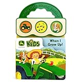 When I Grow Up I Want to Be a Farmer 3-Button John Deere Sound Book John Deere Sound Book for Babies and Toddlers (John Deere: My Little Sound Book)