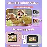 Kids Camera Instant Print,1080P Kids Instant Cameras That Print Photos,Christmas Birthday Gifts for Girls Age 3-12,Portable Toy for 3 4 5 6 7 8 9 10 Year Old Girls Boys Pink - Image 4