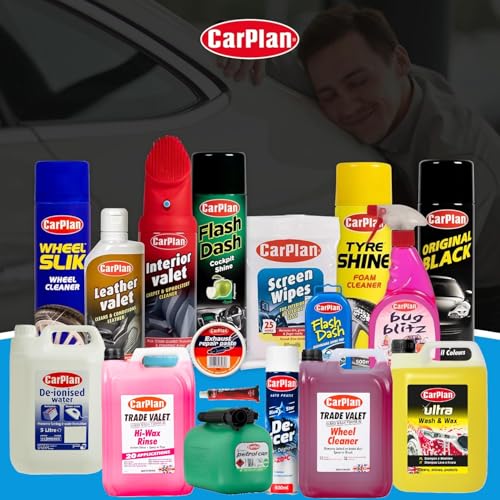 CarPlan Deionisiertes Wasser 2,5 L - Demineralisiert und kalkfrei - Für Autobatterien, Dampfbügeleisen, Luftbefeuchter und Haushaltsgeräte