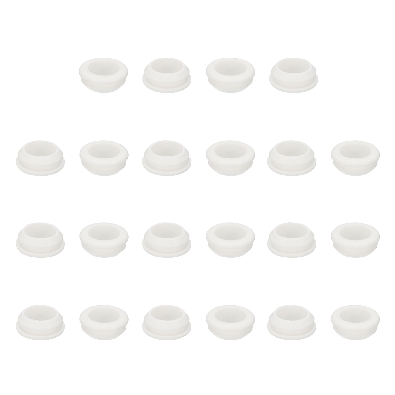 PATIKIL Silicone Rubber Grommets, 22 Pcs 7/8"(22mm) Drill Hole