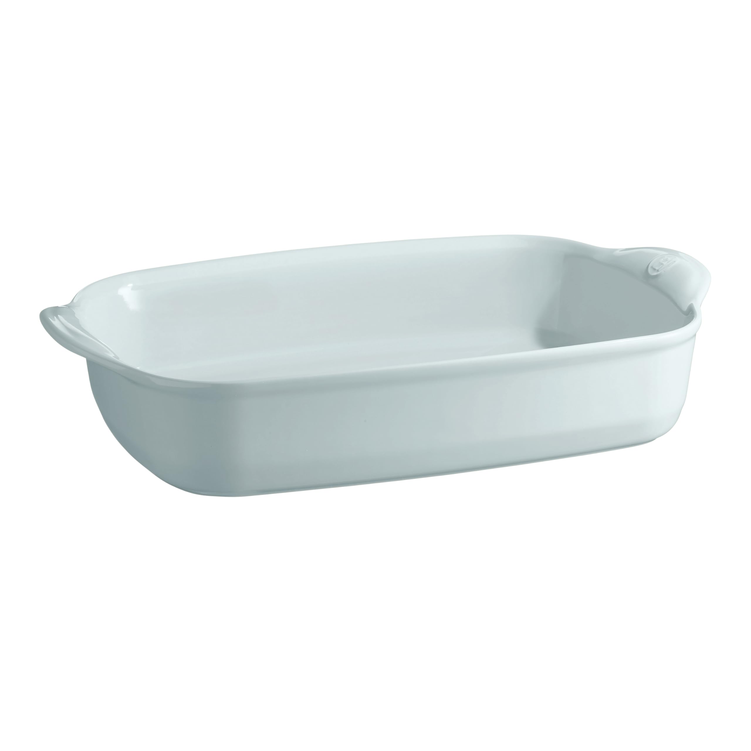 Emile Henry Ultimate Large Rectangular Dish – For 10 to 12 People – High Resistance Ceramic – Homogeneous Cooking and Oven to Table Service – Foam Colour – Made in France