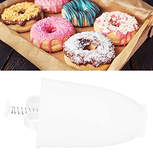 Foto von Donutform, handgepresster DIY Donut Maker, manuelle Kekse in Lebensmittelqualität, Donutform, geeignet für Haushaltsküchen(Weiß)