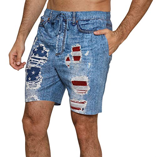 Mens US Flag Patriotic Sleep Pants Lounge Pants Pajama Bottoms2