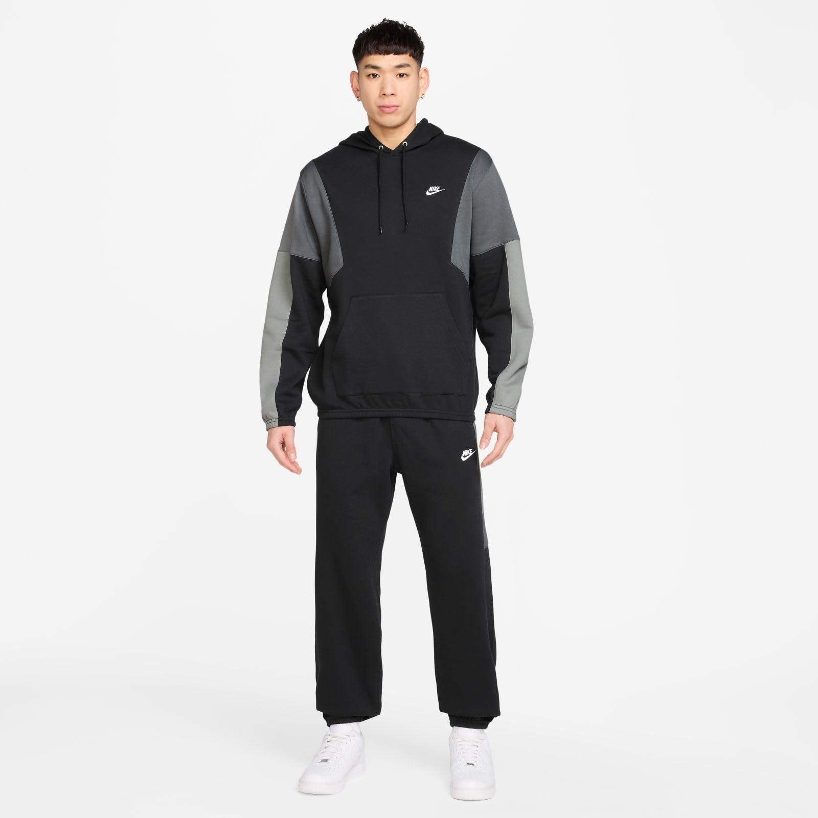 NIKE M NK CLUB FLEECE HDED TRACK GX Chłopcy M Nk Club Fleece Hded Track Gx