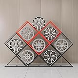 Un incontournable pour votre garage: nos porte-roues dans le garage offrent une solution pour votre stockage de roues.Il peut facilement stocker une variété de styles de bords de voiture et est un excellent ajout à votre studio de réparation automobile