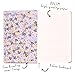Pukka Pad, Carpe Diem Soft Cover Journal - Notebook with Ribbon Page Marker and Elasticized Closure - 192 Pages 80GSM Paper - 8.38 x 5.25in - Ballerina Pink Check