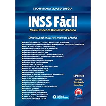 Capa do livro Inss Fácil - Manual Prático De Direito Previdenciário