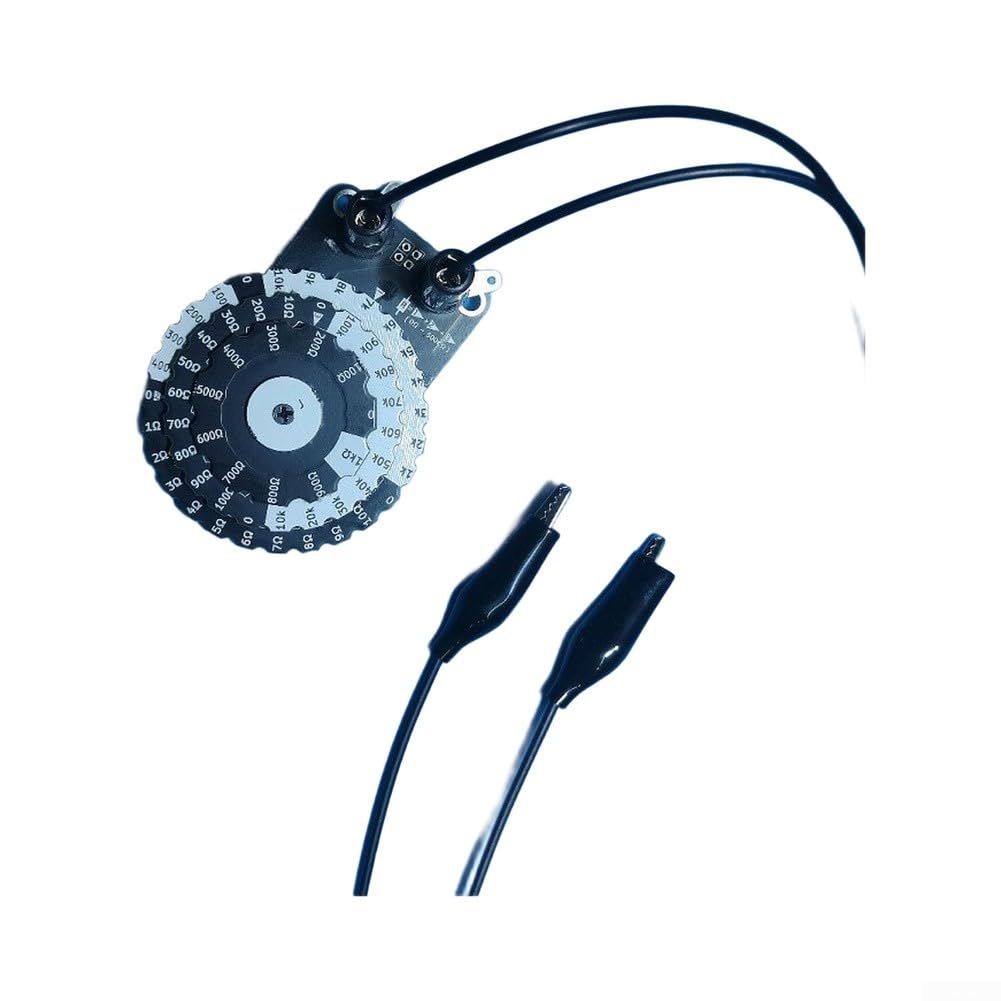 Einstellbarer Widerstand 1Ω Schritt FR4 Leiterplatte Einstellbarer(with accessories)