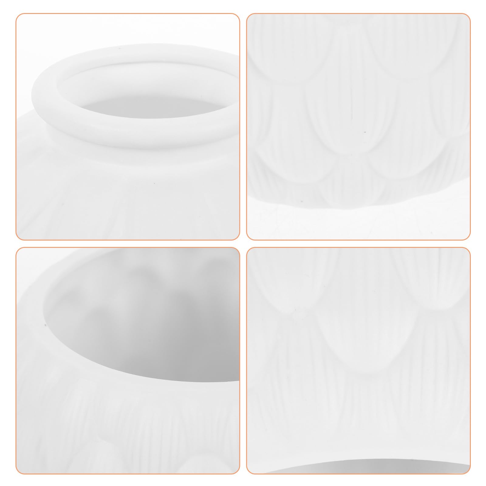 SEWACC Keramik Lampenschirm im Japanischen Stil für Stehlampe und Wandleuchte Weißer Ersatzschirm mit Dekorativer Wirkung und Schutzfunktion für Wohnzimmer Zuhause