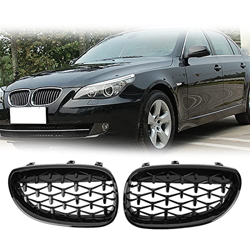 Grille de pare-chocs avant diamant remplace calandre usée BMW E60 535i 550i