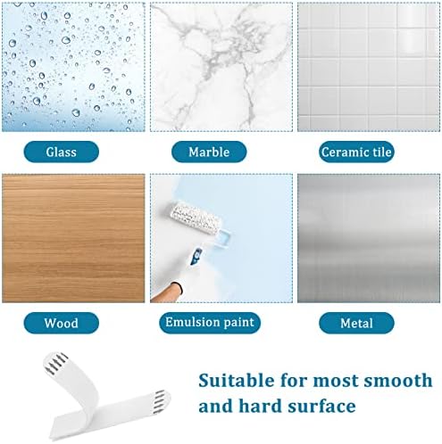 Dacitiery 24 Pairs Picture Hanging Strips, Large Adhesive Photo Mounting Strips, Easy Remove Poster Strip,Hook and Loop Tape for Frame Photos Pictures Posters Hanging Decor