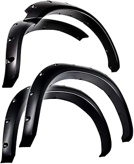 Tyger Auto TG-FF8D4148 for 2009-2018 Dodge 2019 Ram 1500 Classic | Exclude R/T & Rebel Models | Paintable Smooth Matte Black Pocket Bolt-Riveted Style Fender Flare Set, 4 Piece - coolthings.us
