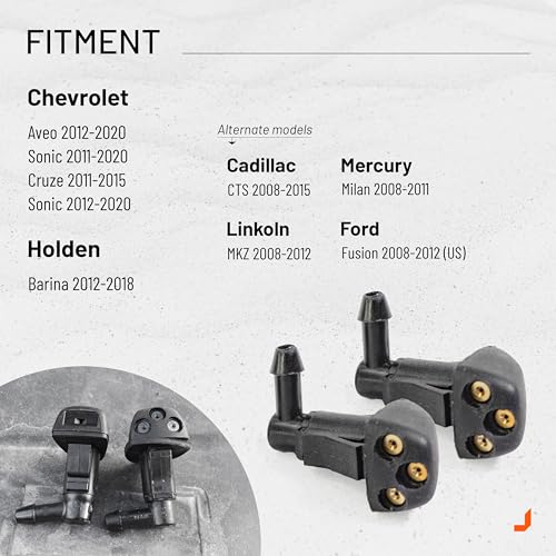 Buse de lave-glace Chevrolet Aveo bouchée solution remplacement OEM - 3