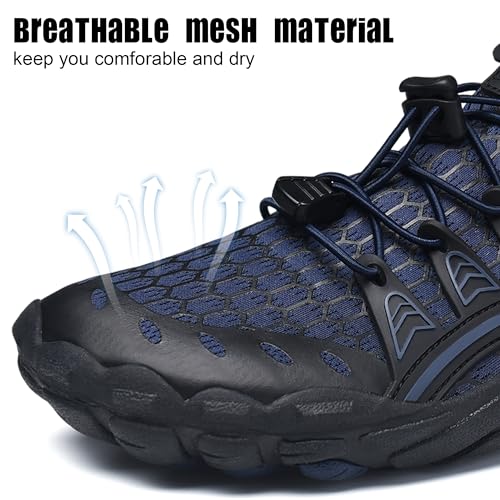 Image of Water Shoes Womens Mens, Barefoot Quick-Dry Aqua Shoes for Outdoor Swimming, Running, Training, Surfing, Hiking and Kayaking
